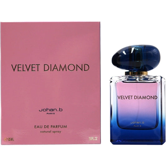 Johan B Velvet Diamond Eau de Parfum perfume bottle