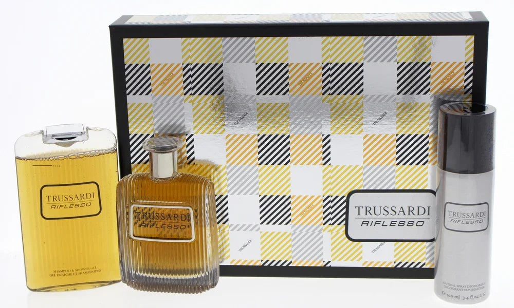 Trussardi Riflesso Eau de Toilette carton and packaging