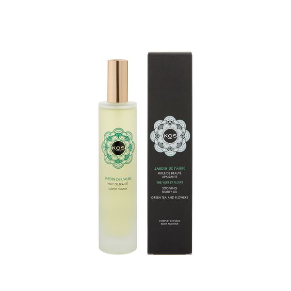 KosL Paris Jardin Sei'Aube Green Tea Calming Beauty Oil for Women