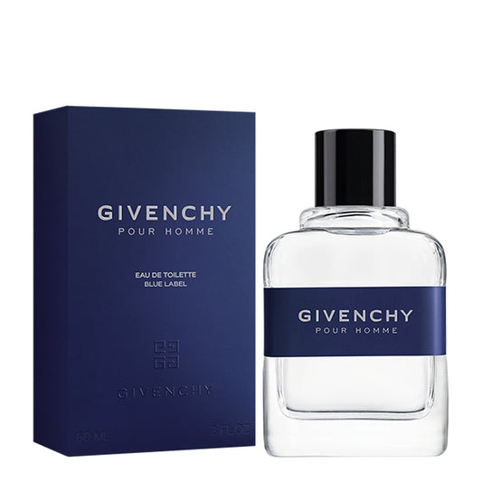 Givenchy Pour Homme Blue Label Eau de Toilette perfume bottle