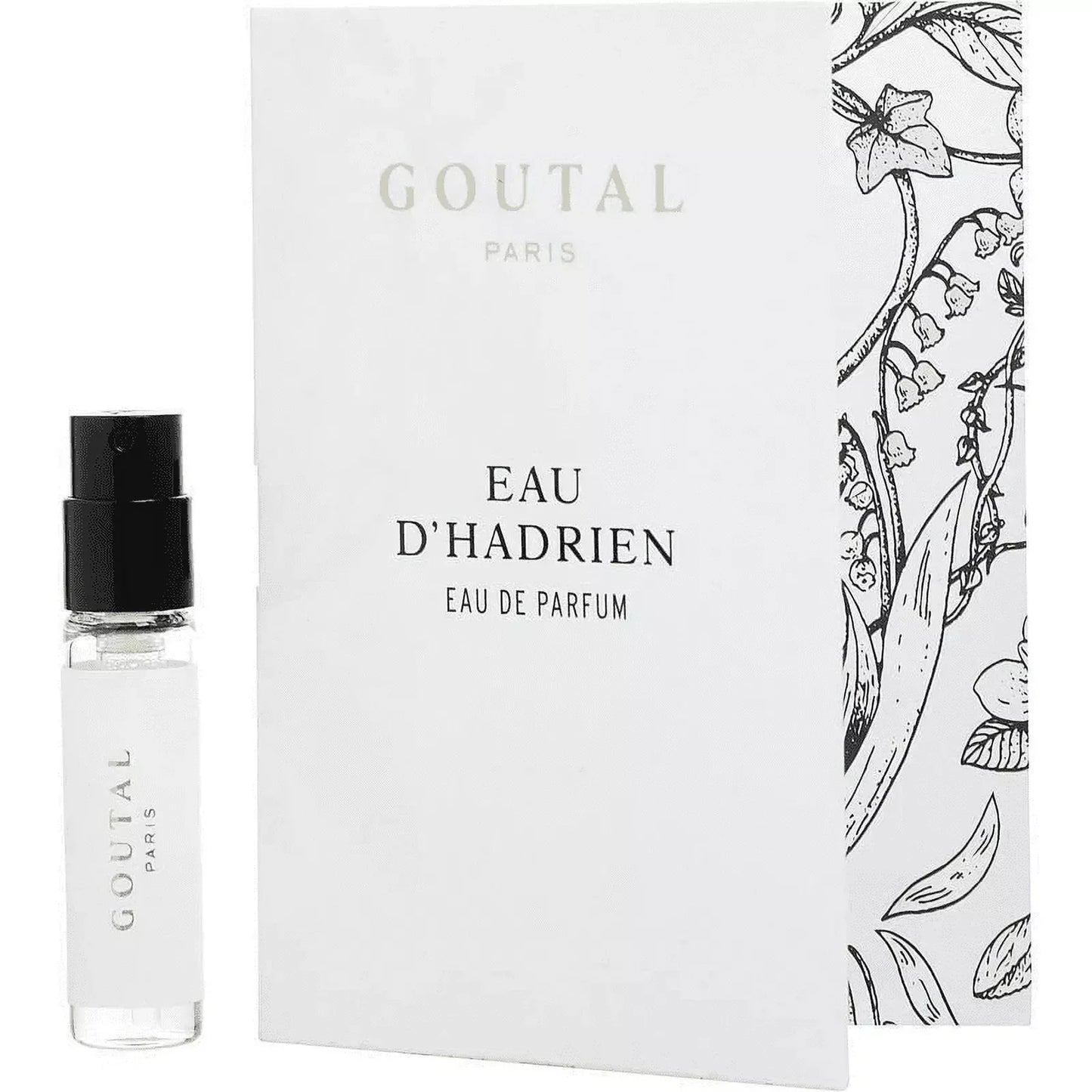 Goutal Eau D'Hadrien Eau de Parfum bottle close-up detail