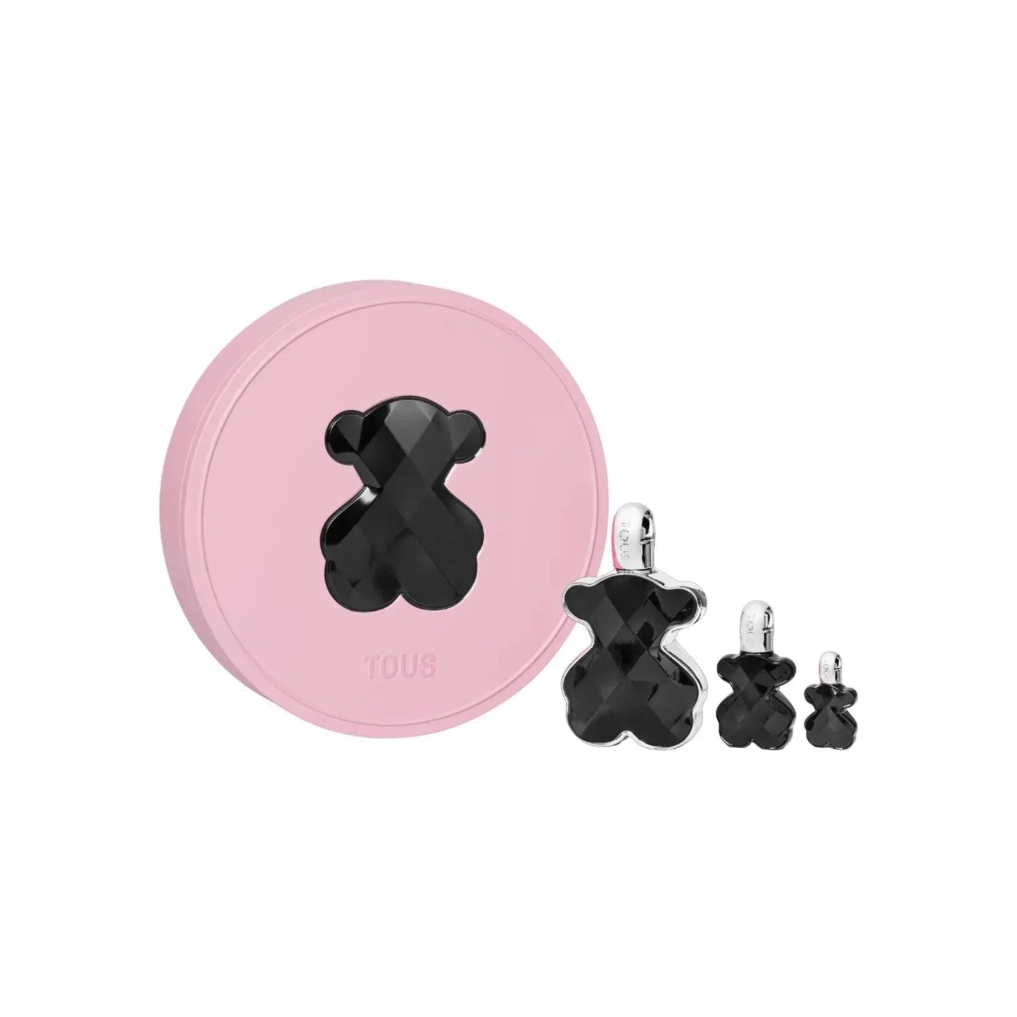 Tous LoveMe Onyx Parfum bottle and box
