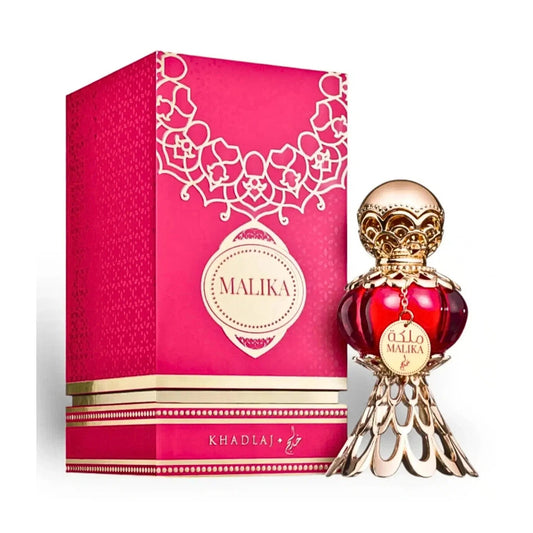 Khadlaj Malika Red Perfume Oil perfume bottle