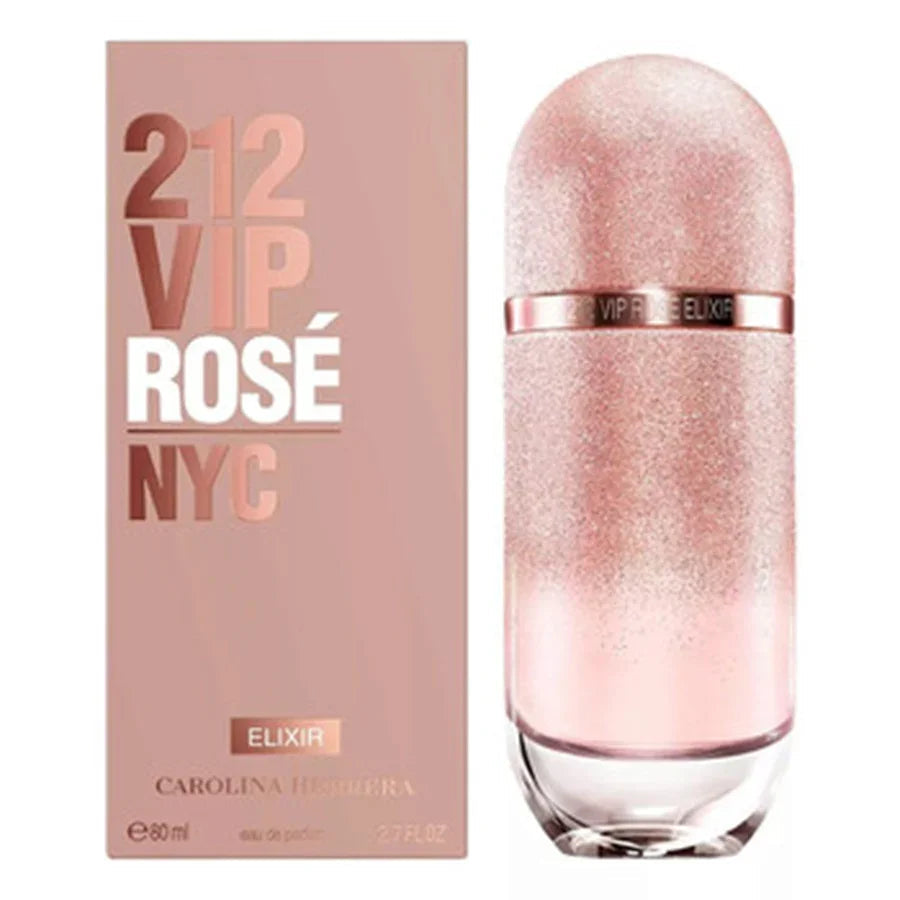 Carolina Herrera 212 VIP Rose Elixir Eau de Parfum carton and packaging