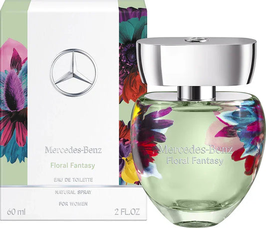Mercedes Benz Floral Fantasy Eau de Toilette perfume bottle