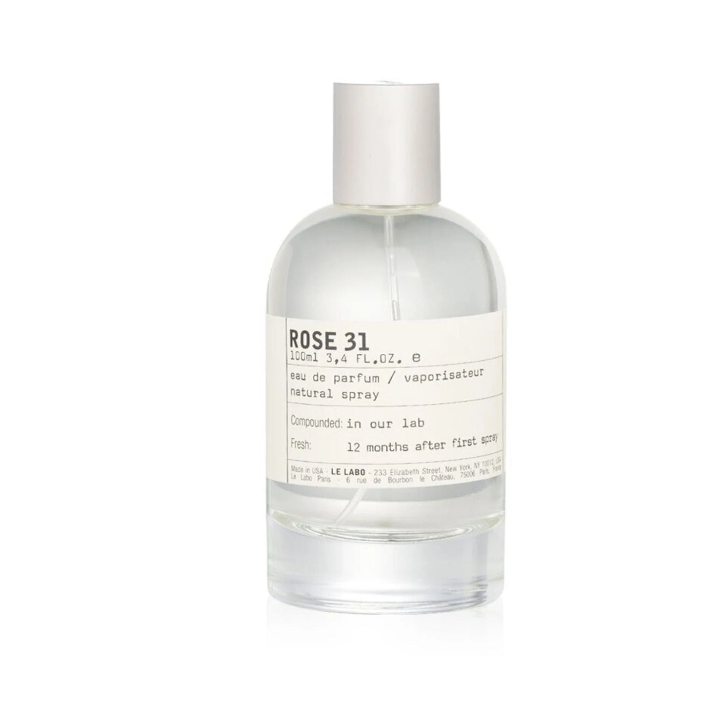 Le Labo Rose 31 Eau de Parfum bottle and box