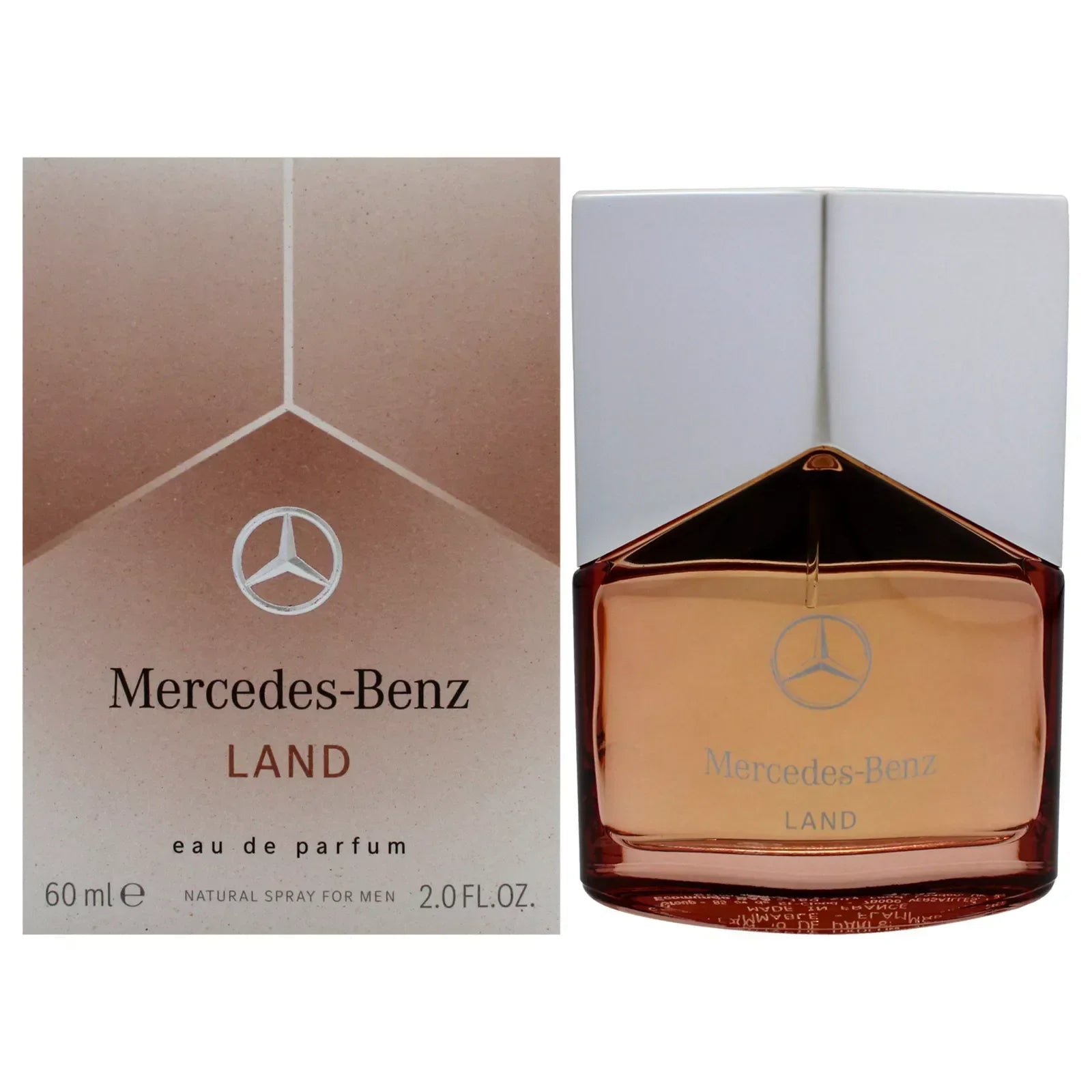 Mercedes Benz Land Eau de Parfum bottle and box