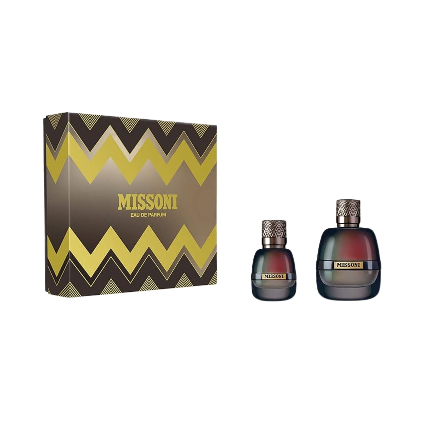 Missoni Missoni Pour Homme Eau de Parfum bottle close-up detail