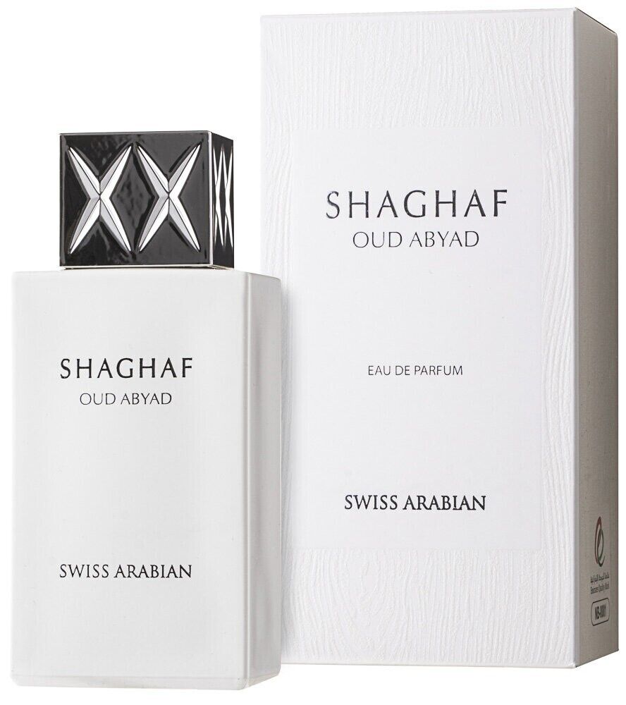 Shaghaf Oud Abyad Swiss Arabian Unisex perfume bottle