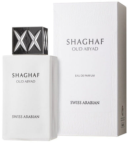 Shaghaf Oud Abyad Swiss Arabian Unisex perfume bottle