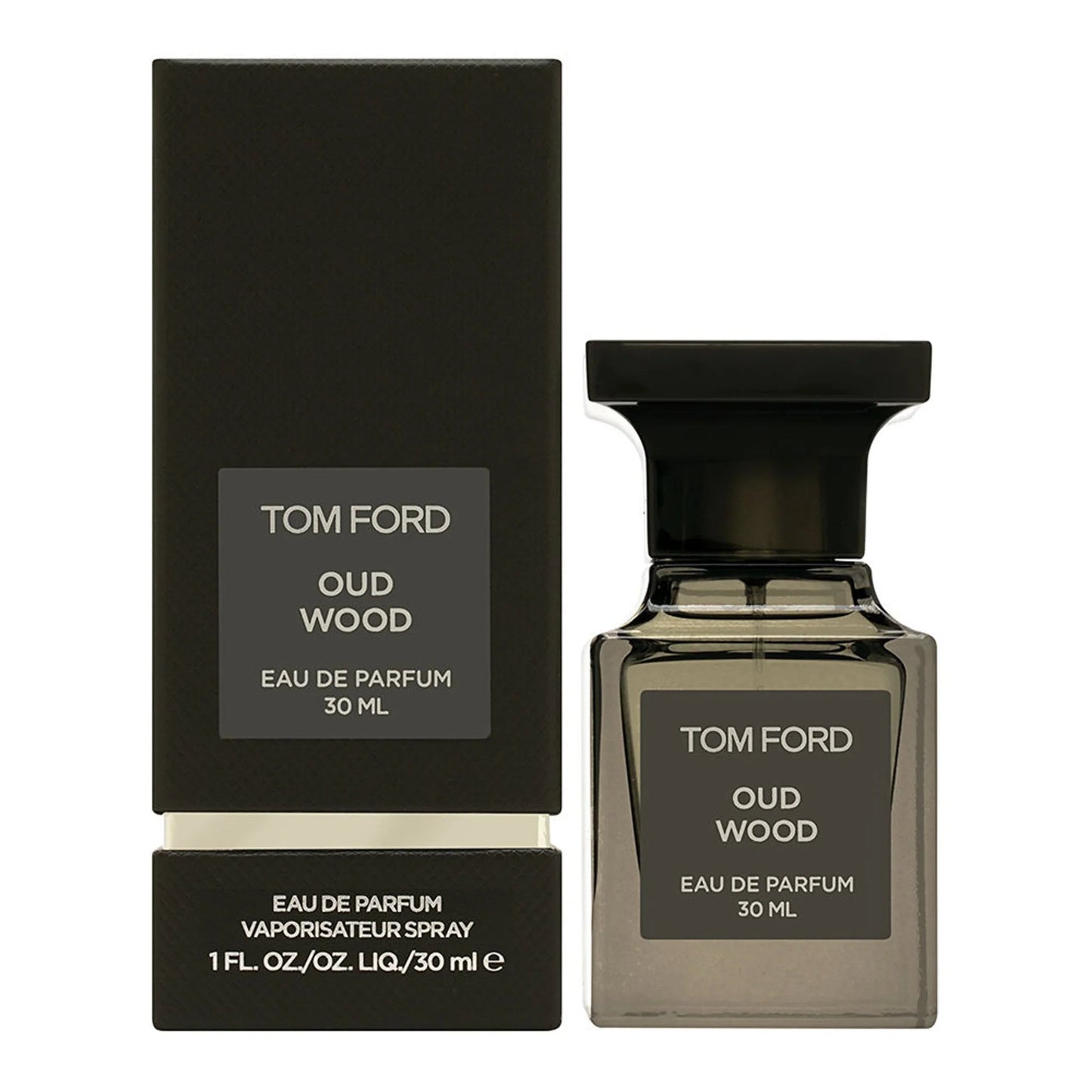 Tom Ford Oud Wood Eau de Parfum carton and packaging