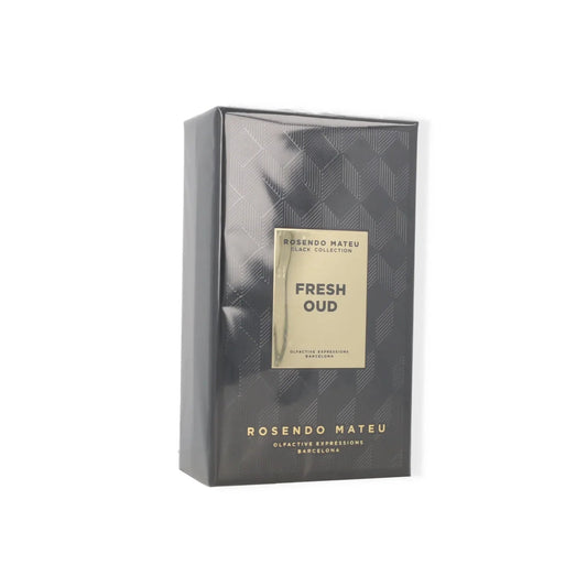 Rosendo Mateu Olfactive Expressions Barcelona Black Collection Fresh Oud Eau de Parfum perfume bottle