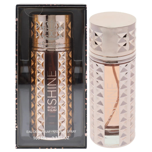 Chic 'n Glam Shine Eau de Parfum perfume bottle