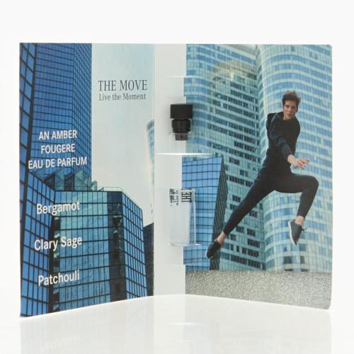 Mercedes Benz The Move Live The Moment Eau de Parfum carton and packaging