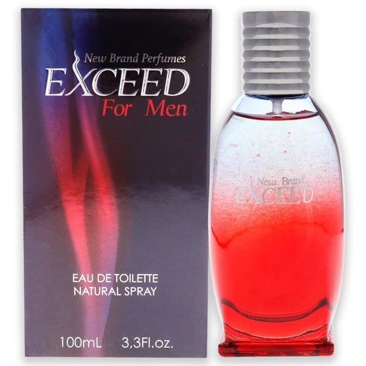 New Brand Exceed Frozen Eau de Toilette perfume bottle