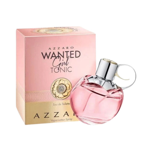 Azzaro Wanted Girl Tonic Eau de Toilette perfume bottle