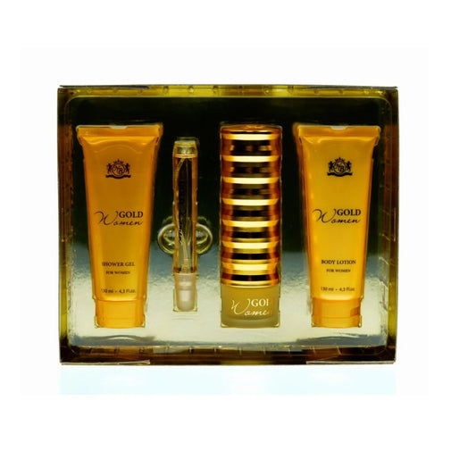 New Brand Gold Women Eau de Parfum perfume bottle