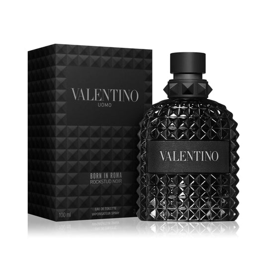 Valentino Uomo Born In Roma Rockstud Noir Eau de Toilette perfume bottle