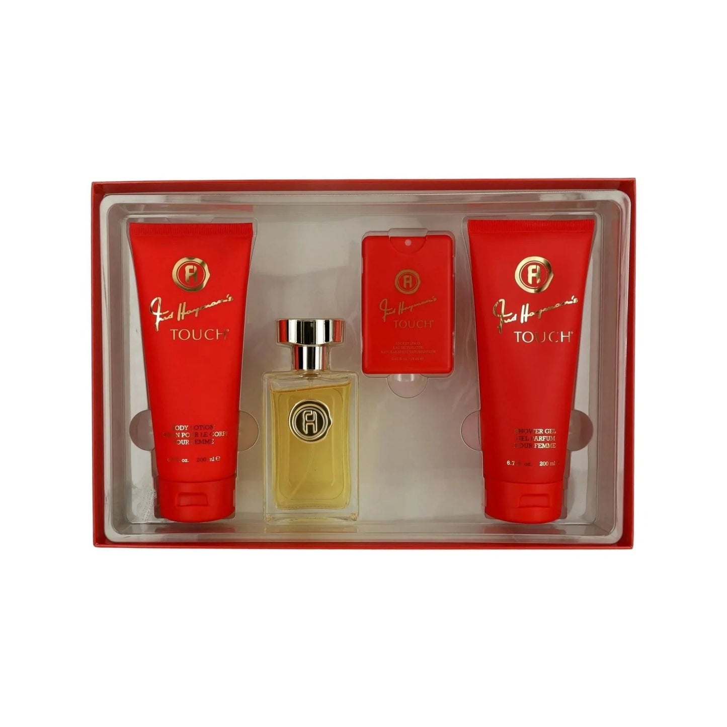 Fred Hayman Touch Eau de Toilette carton and packaging