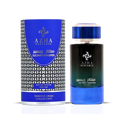 Azha Perfumes Sultan's Whisper Essence Orbis Collection Eau de Parfum perfume bottle