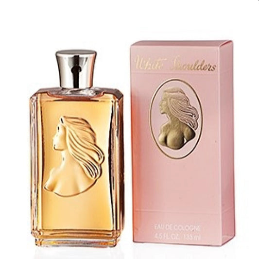 White Shoulders Eau de Cologne perfume bottle