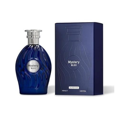 Al Rehab Mystery Bleu Eau de Parfum perfume bottle