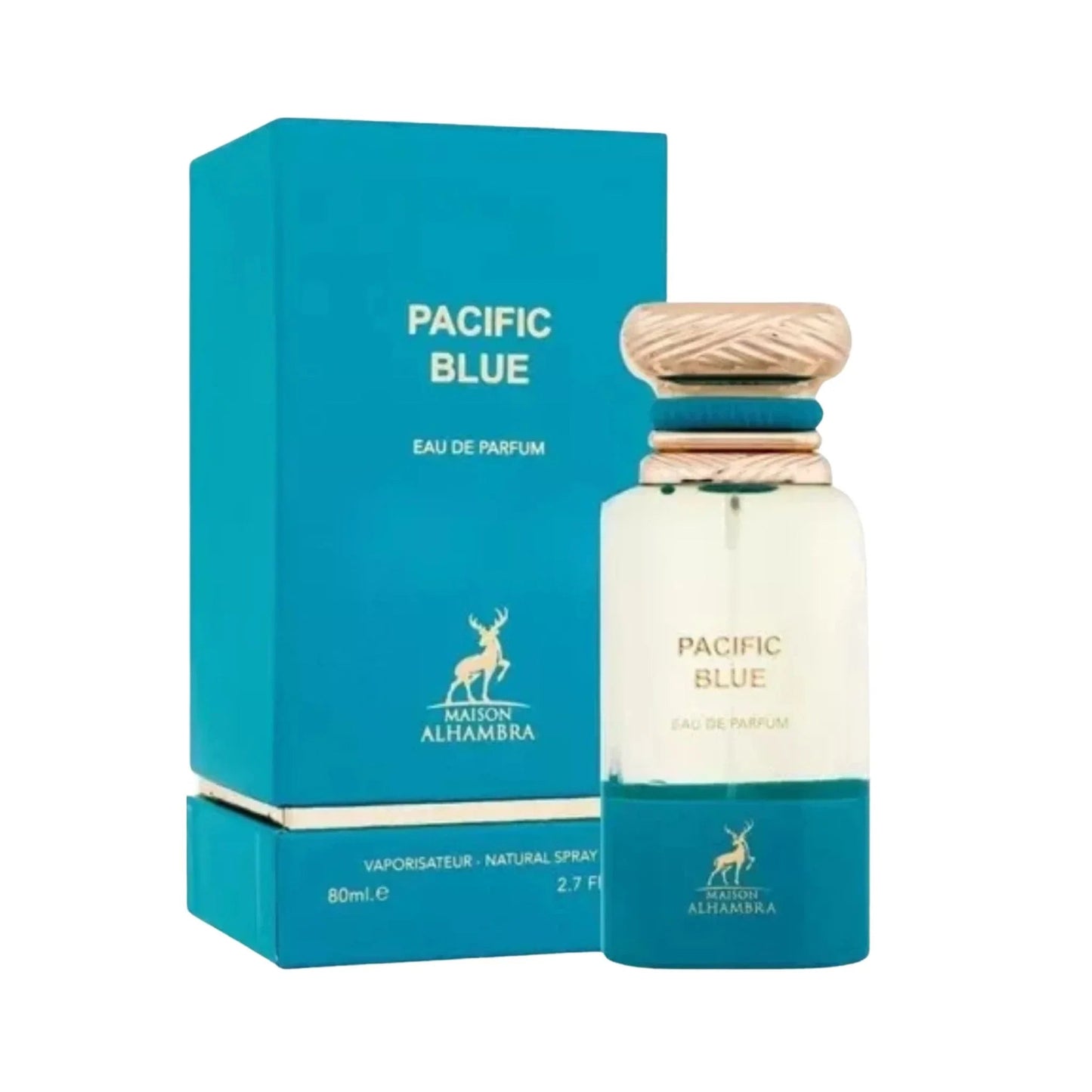 Maison Alhambra Pacific Blue Eau de Parfum packaging box