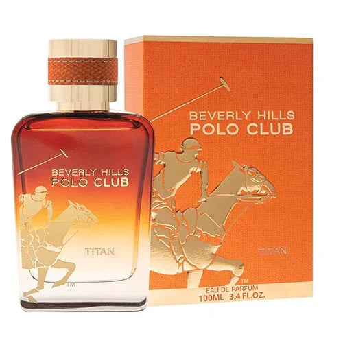 Beverly Hills Polo Club Titan Eau de Toilette perfume bottle