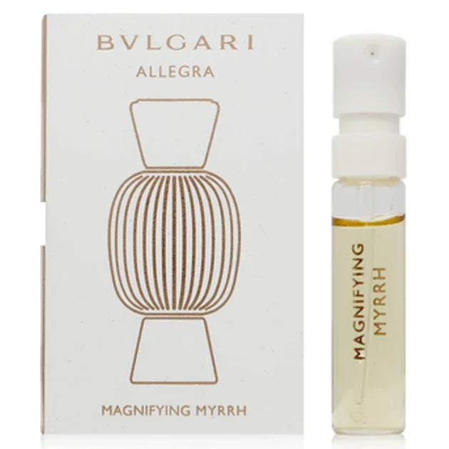Bvlgari Allegra Magnifying Myrrh Eau de Parfum perfume bottle