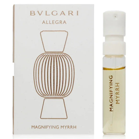 Bvlgari Allegra Magnifying Myrrh Eau de Parfum perfume bottle