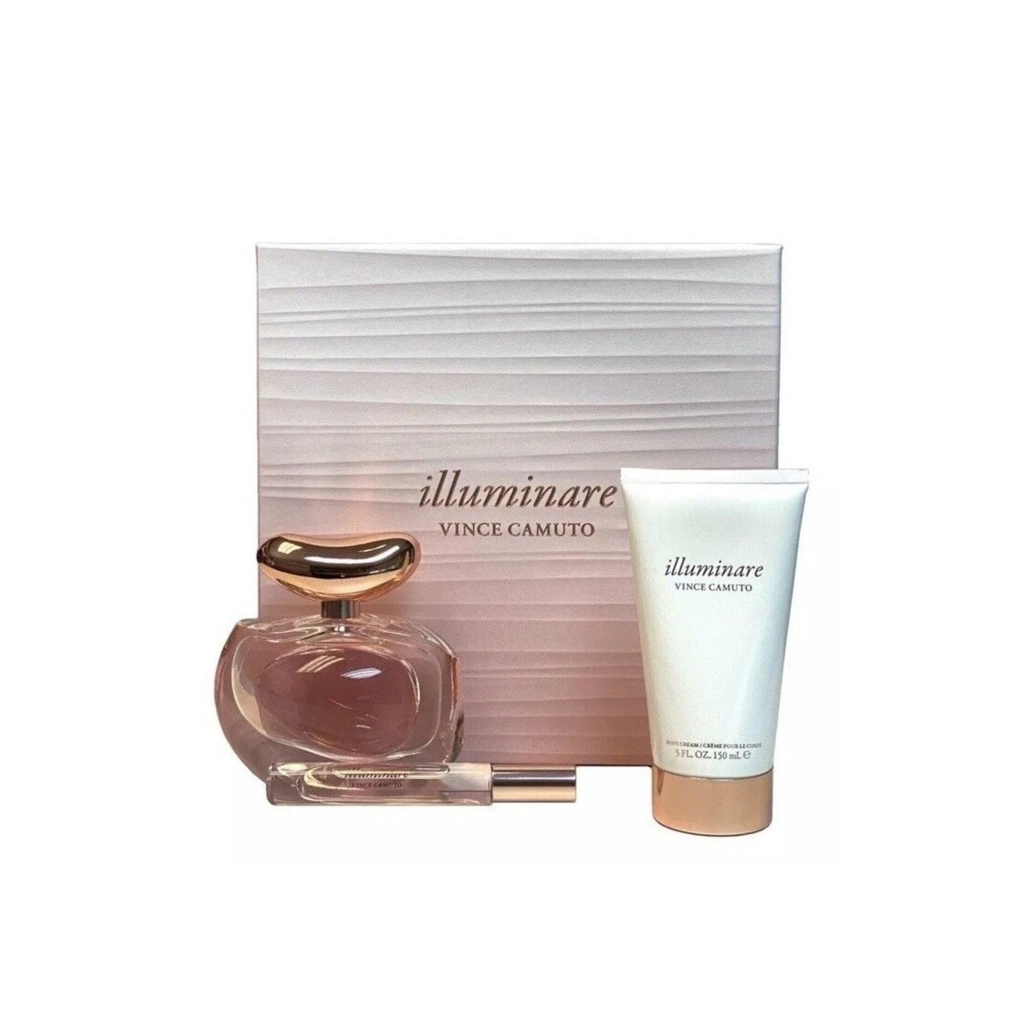 Vince Camuto Illuminare Eau de Parfum carton and packaging