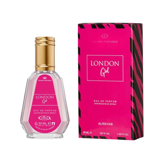 Al Rehab London Girl Eau de Parfum perfume bottle