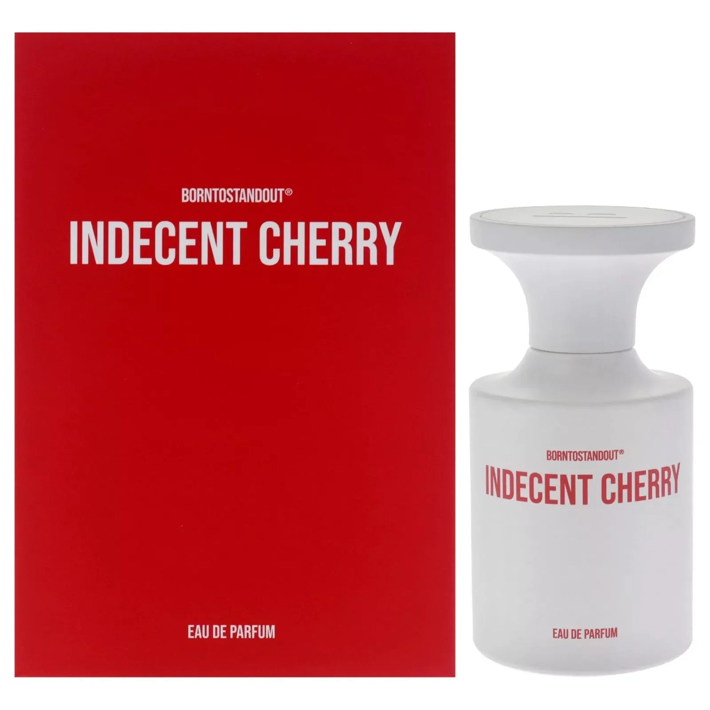 BORNTOSTANDOUT Indecent Cherry Eau de Parfum perfume bottle