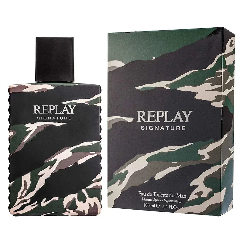 Replay Signature For Man Eau de Toilette bottle and box