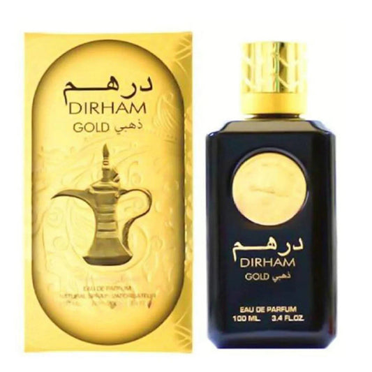 Ard Al Zaafaran Dirham Gold Eau de Parfum perfume bottle