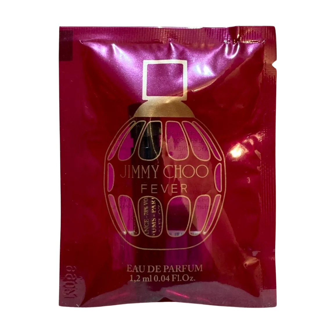 Jimmy Choo Fever Eau de Parfum label detail