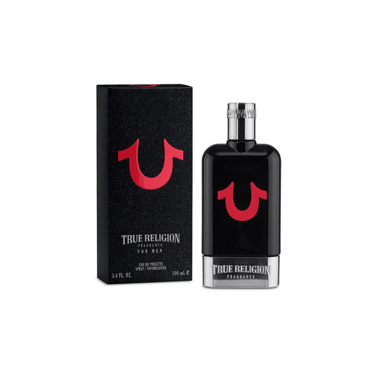 True Religion Black Eau de Toilette perfume bottle