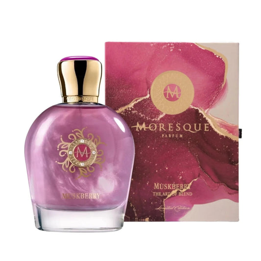 Moresque Muskberry Eau de Parfum perfume bottle