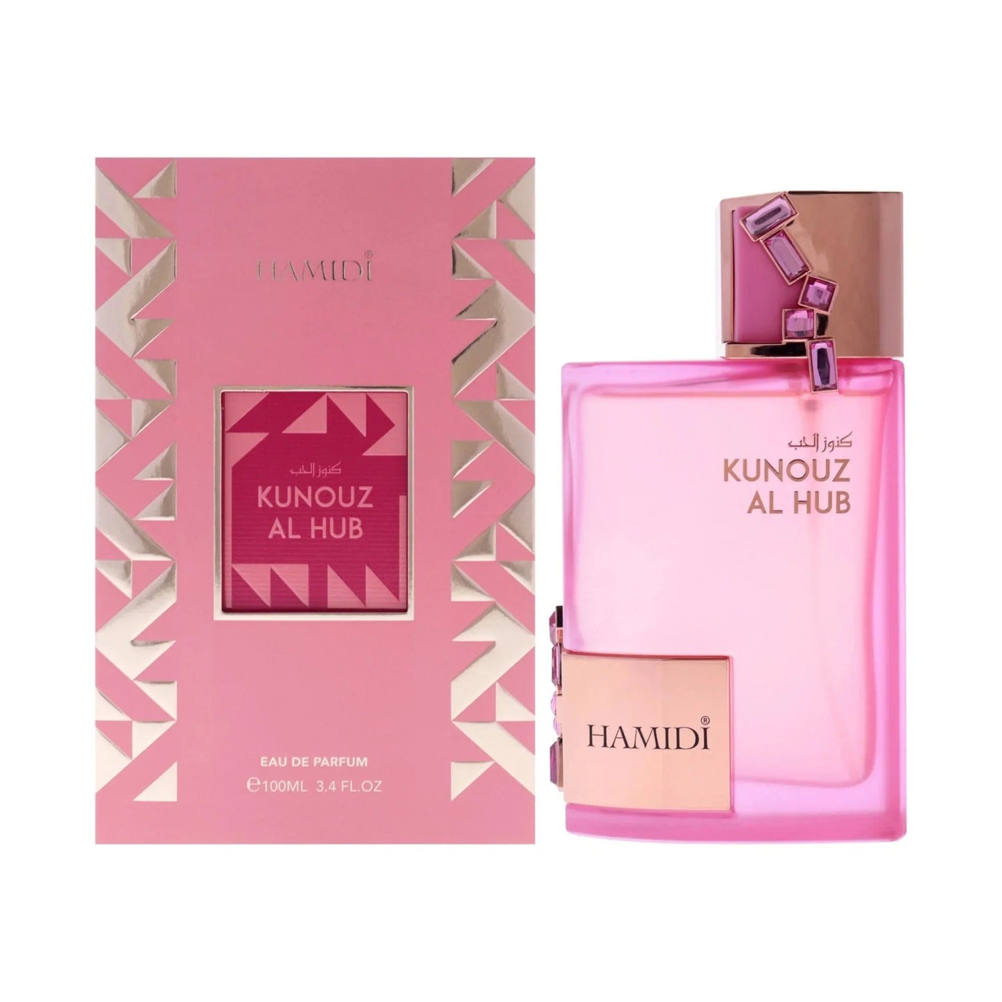 Hamidi Kunouz Al Hub Eau de Parfum perfume bottle