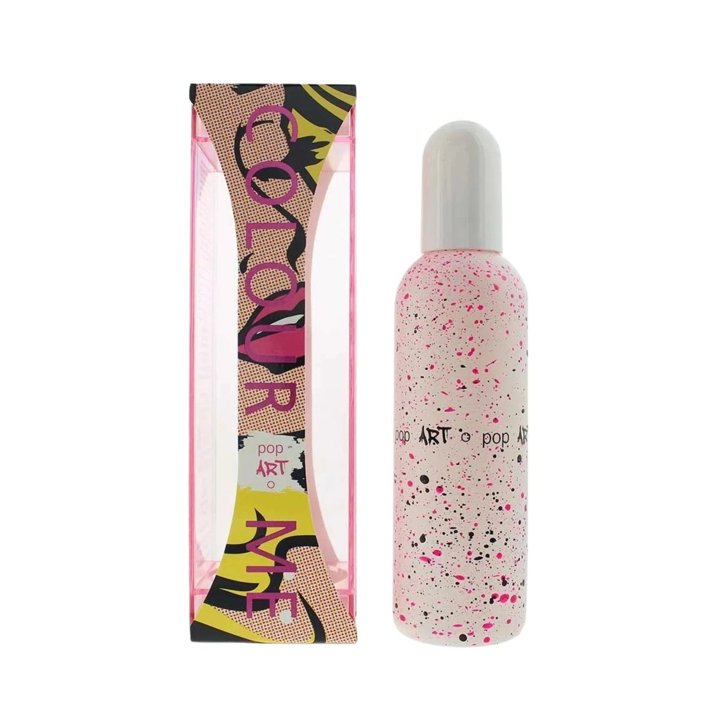 Milton Lloyd Colour Me Pop Art Eau de Parfum bottle and box