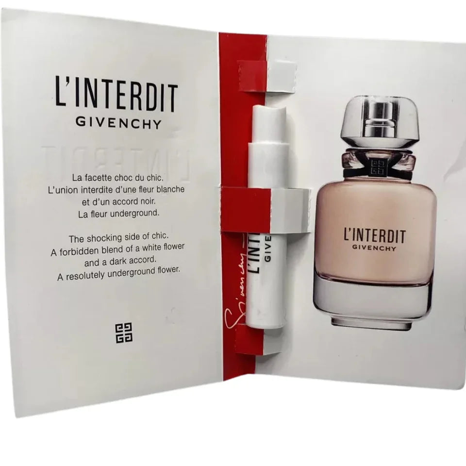 Givenchy L'interdit Eau de Toilette carton and packaging