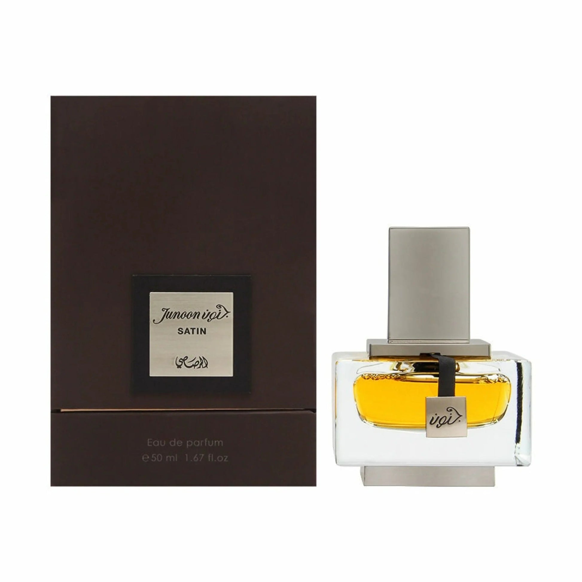 Rasasi Junoon Satin Eau de Parfum perfume bottle
