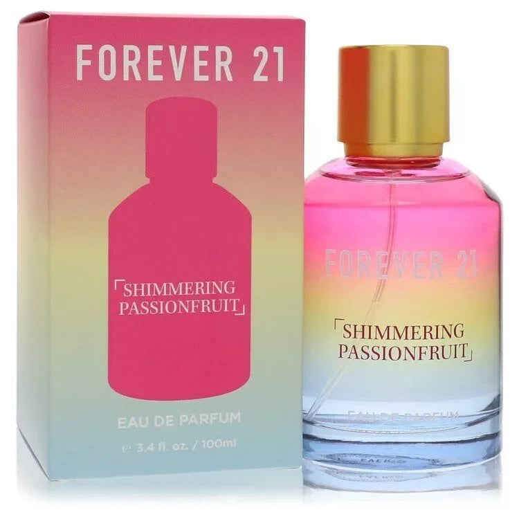 Forever 21 Shimmering Passionfruit Eau de Parfum perfume bottle
