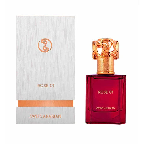 Swiss Arabian Rose 01 Eau de Parfum perfume bottle
