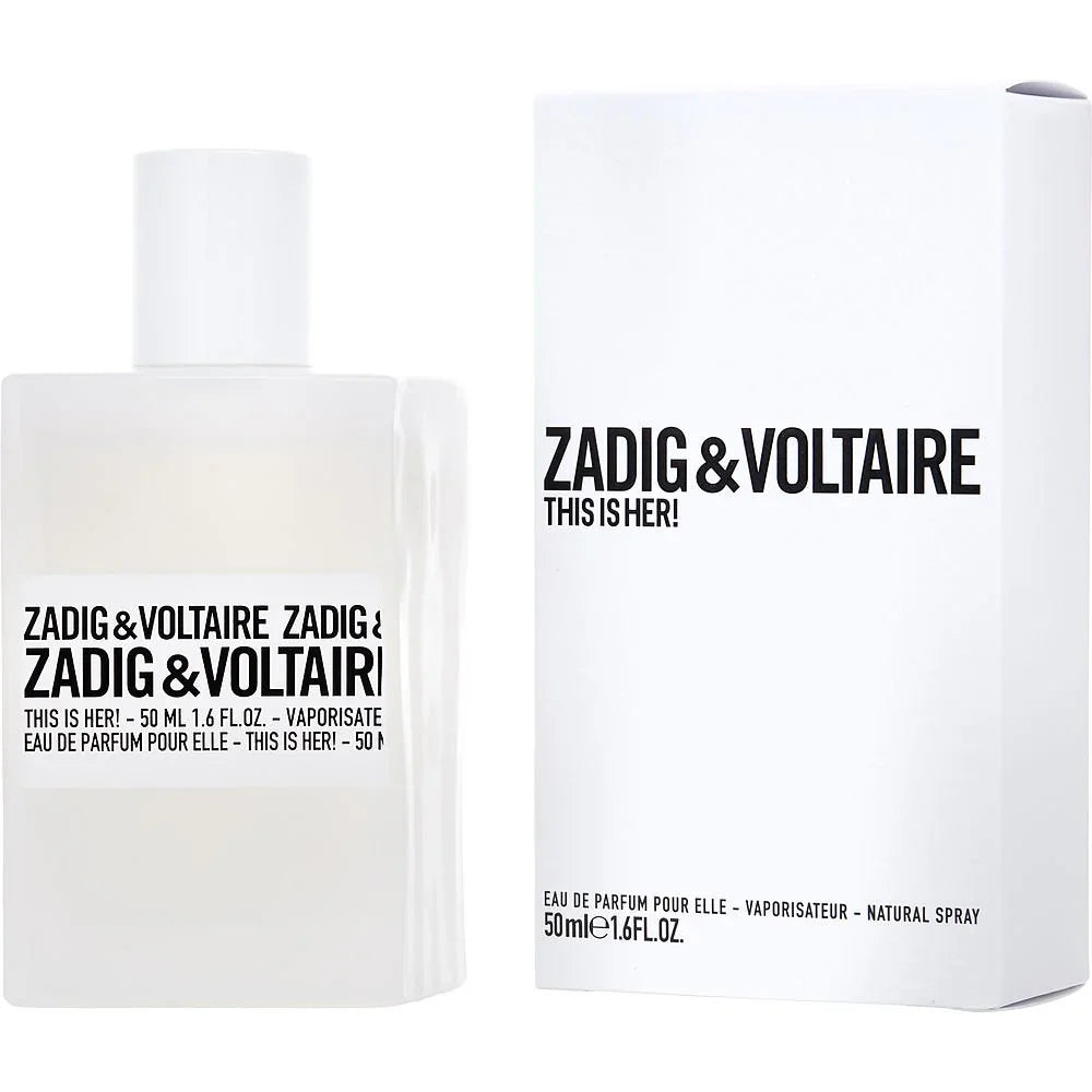 Zadig & Voltaire This Is Her! Undressed Eau de Parfum packaging box