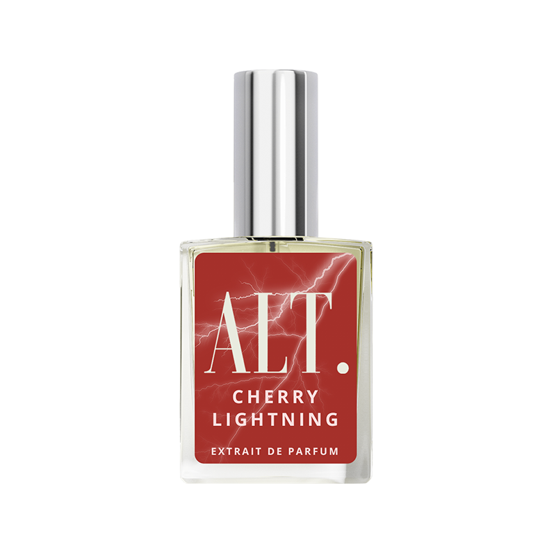 Cherry Lightning bottle and box