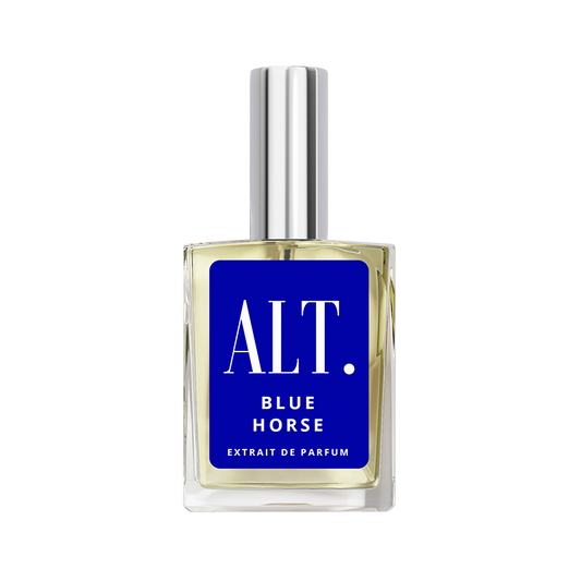 Blue Horse perfume bottle