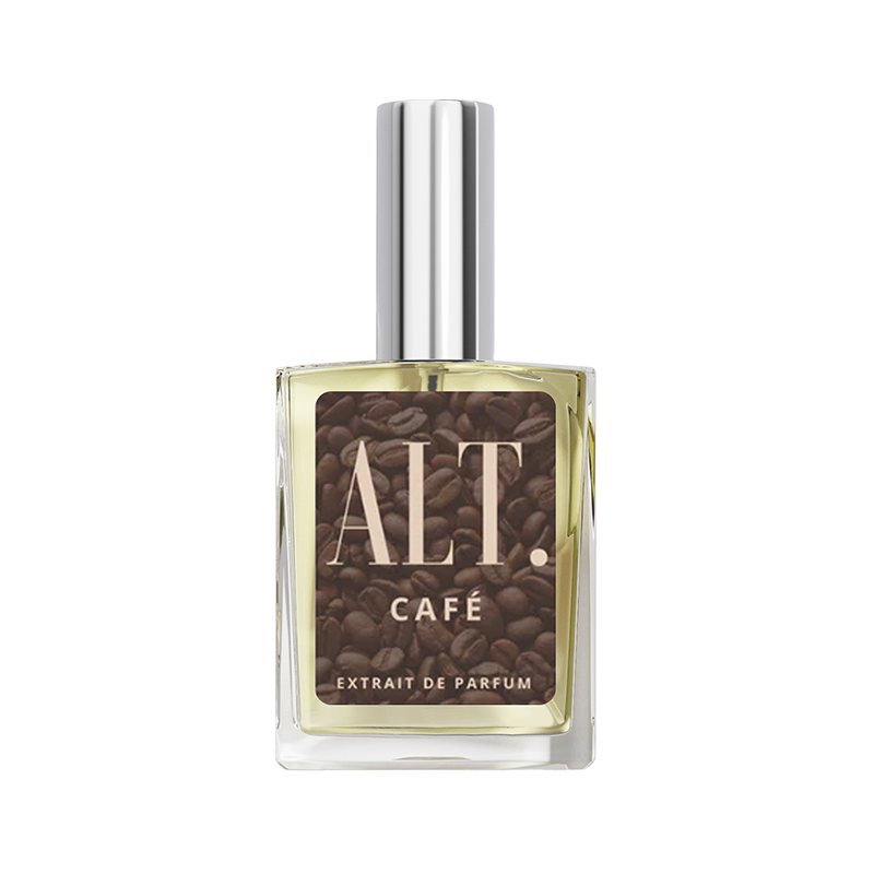 Café perfume bottle