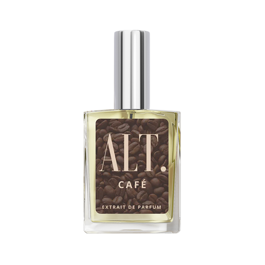 Café perfume bottle