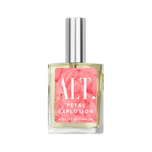 Petal Explosion perfume bottle